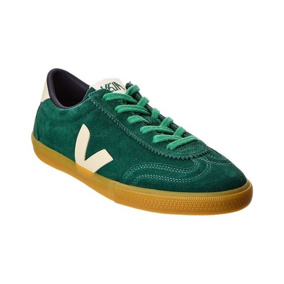 Veja Volley Suede Sneaker, Green - Picture 1 of 5